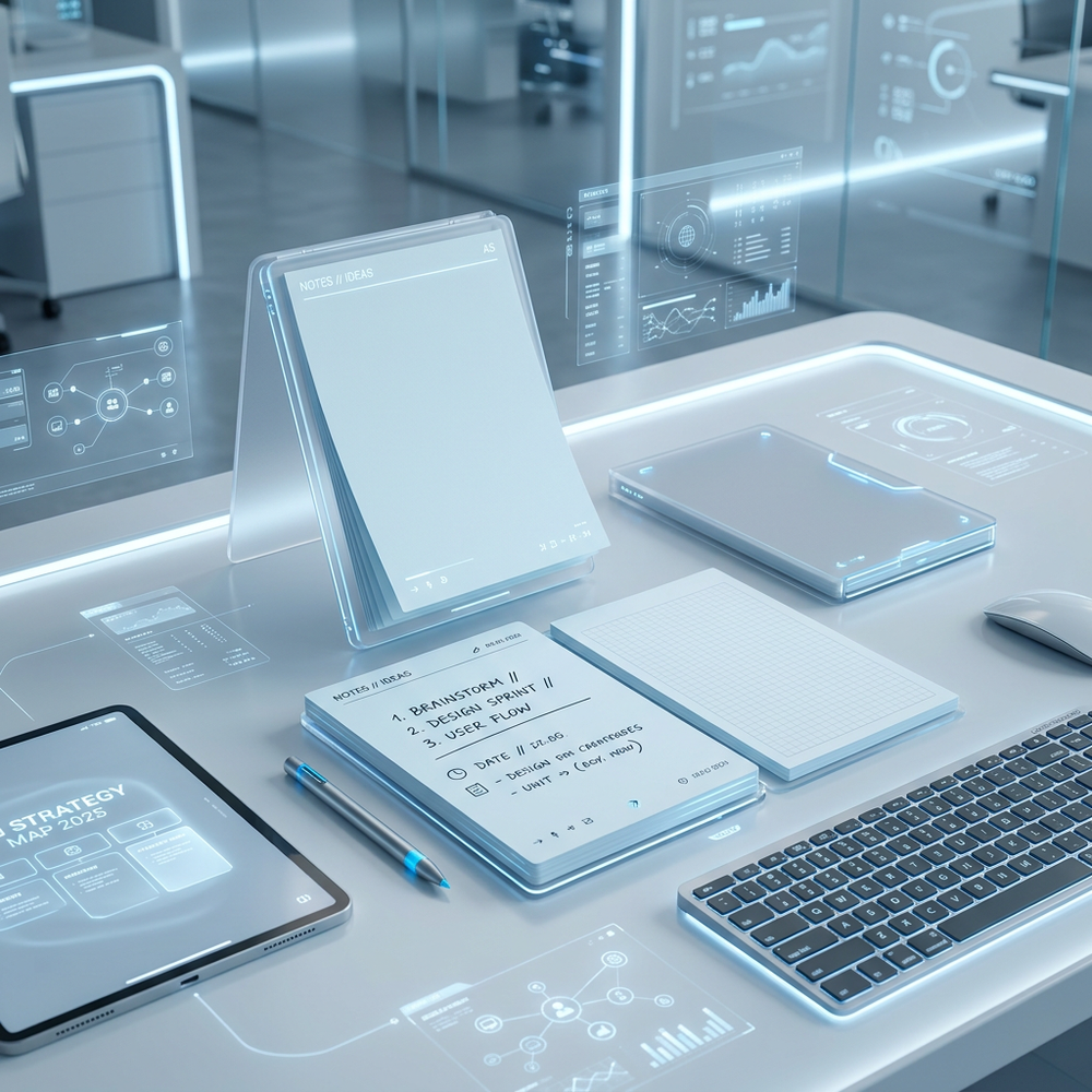 Solnaque™ AuraFlow™ Interactive E-Paper Desktop Suite— Redefining the boundaries between tactile writing and digital productivity.